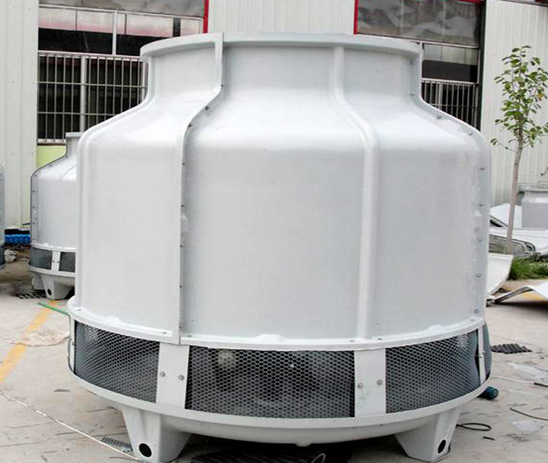 圆形逆流玻璃钢冷却塔