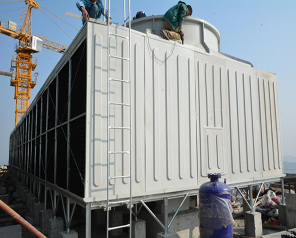 方形横流玻璃钢冷却塔